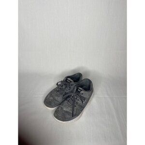 Nobull Womens Gray Floral Trainers Size 7.5 With White Sole Lightweight Athletic